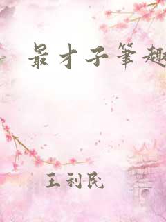 最才子笔趣阁