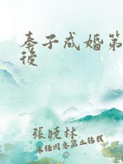 奉子成婚第一皇后