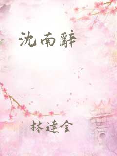 沈南辞