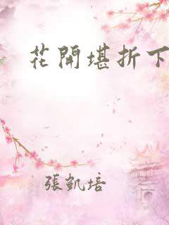 花开堪折下载