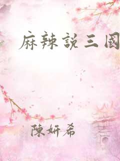 麻辣说三国