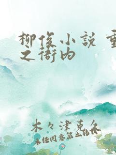 柳俊小说 重生之衙内