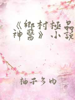 《乡村极品桃运神医》小说