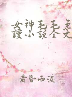 女神毛毛免费阅读小说全文