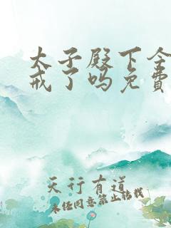 太子殿下今天破戒了吗免费阅读