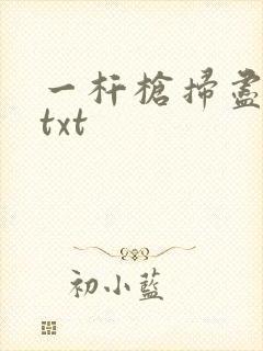 一杆枪扫尽全家txt