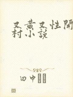 又黄又性开放乡村小说
