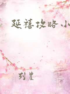延禧攻略小说