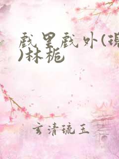 戏里戏外(现场)林栀