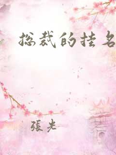 总裁的挂名娇妻