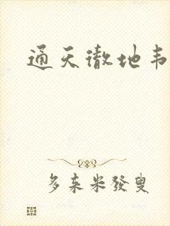 通天彻地韦小宝