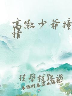 高傲少爷撞到爱情