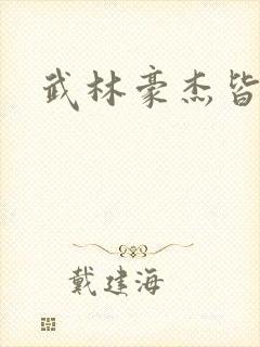 武林豪杰皆我奴