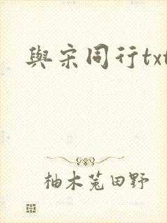 与宋同行txt