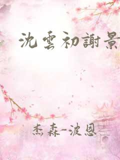 沈云初谢景宸