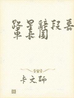 路星辞段嘉衍肉车长图