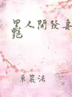 黑人开发妻子张艳