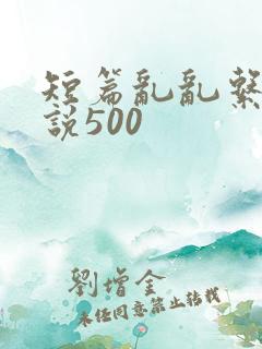 短篇乱乱系列小说500