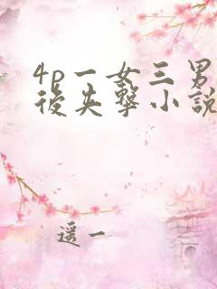 4p一女三男前后夹击小说