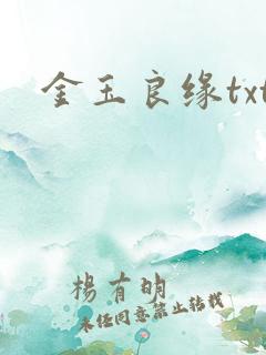 金玉良缘txt