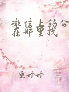 微信上的公交码在哪里找