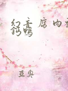 幻音 腐 肉补钙鸭