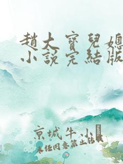 赵大宝儿媳苏媚小说完结版