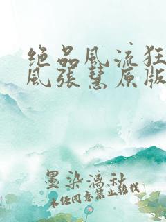绝品风流狂医林风张慧原版小说