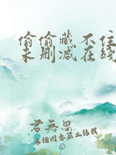 偷偷藏不住小说未删减在线看