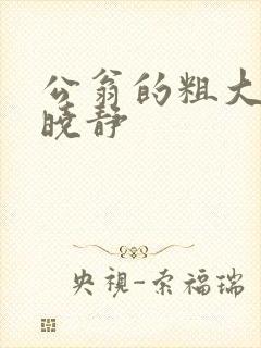 公翁的粗大放进晓静