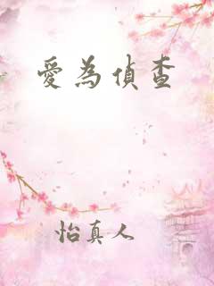 爱为侦查