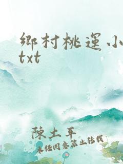 乡村桃运小神农txt