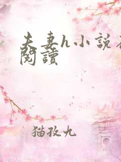 夫妻h小说在线阅读