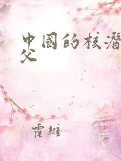 中国的核潜艇之父