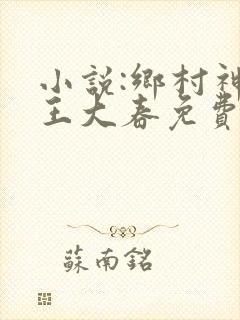 小说:乡村神医王大春免费阅读