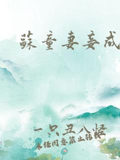 苏童妻妾成群