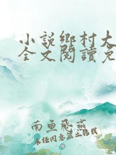 小说乡村大凶器全文阅读免费