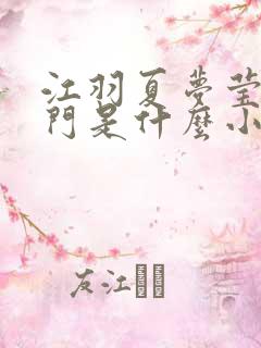 江羽夏梦莹神谕门是什么小说