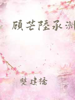 顾芒陆承洲