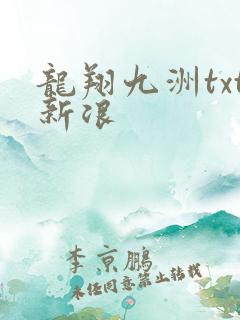 龙翔九洲txt新浪