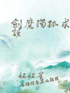 剑魔独孤求败小说
