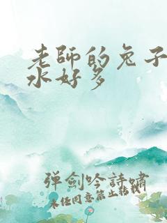 老师的兔子好软水好多