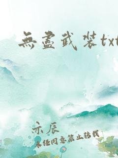 无尽武装txt