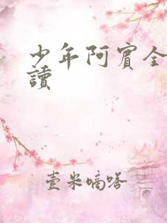 少年阿宾全本阅读