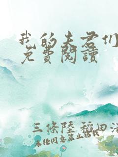 我的夫君们全文免费阅读
