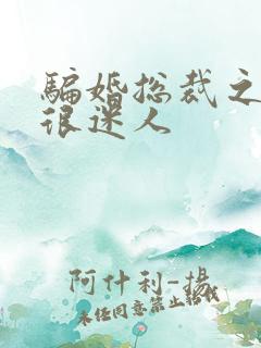 骗婚总裁之老婆很迷人