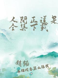 人间正道是沧桑全集下载