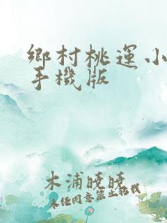 乡村桃运小神医手机版