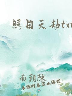 照日天劫txt