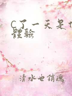 C了一天是什么体验